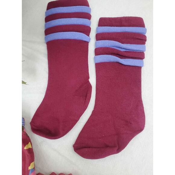 Matilda Jane 2 Character Counts Rosaline Tutu Dress Gemma Socks Size 2T Outfit - Picture 4 of 5